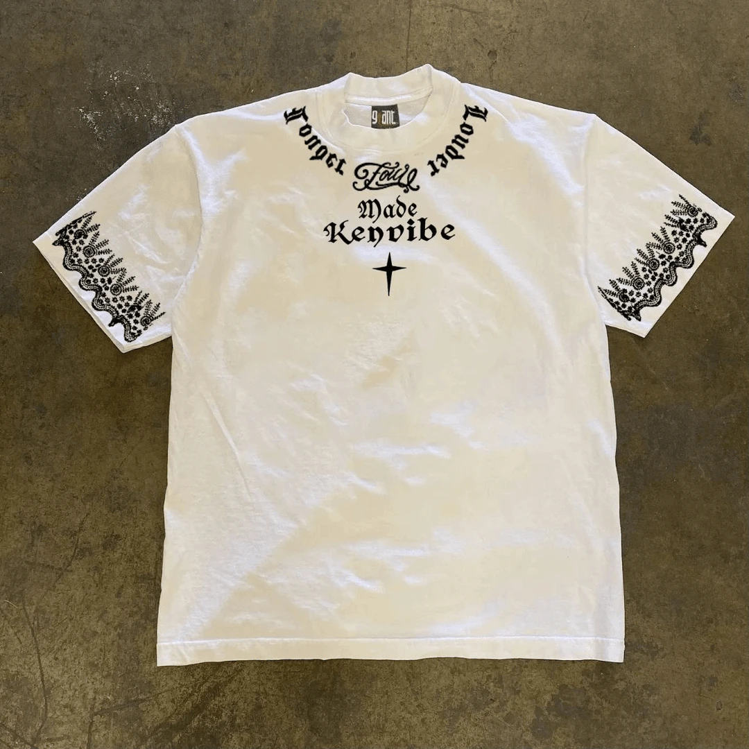 Pure Cotton 260g American Style Retro Short Sleeve T-Shirt Unisex Heavyweight Cotton Top by Xiao Chen Story Multi
Pure Cotton 260g American Style Retro Short Sleeve T-Shirt Unisex Heavyweight Cotton Top by Xiao Chen Story Multi
