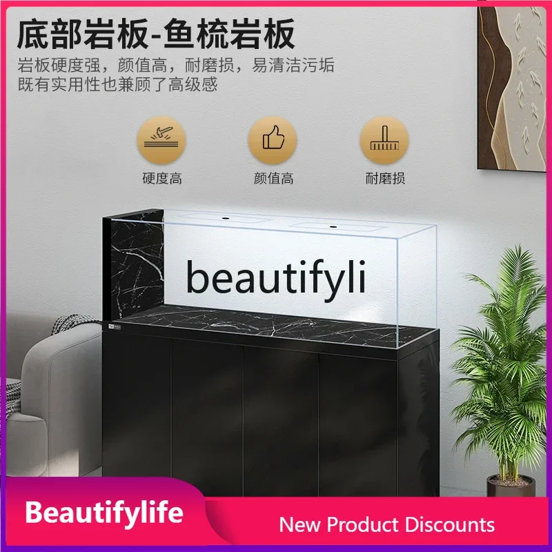 A57 Bottom Filter Arowana Fish Tank Rock Plate Living Room Large Ultra White Glass Smart Aquarium
A57 Bottom Filter Arowana Fish Tank Rock Plate Living Room Large Ultra White Glass Smart Aquarium