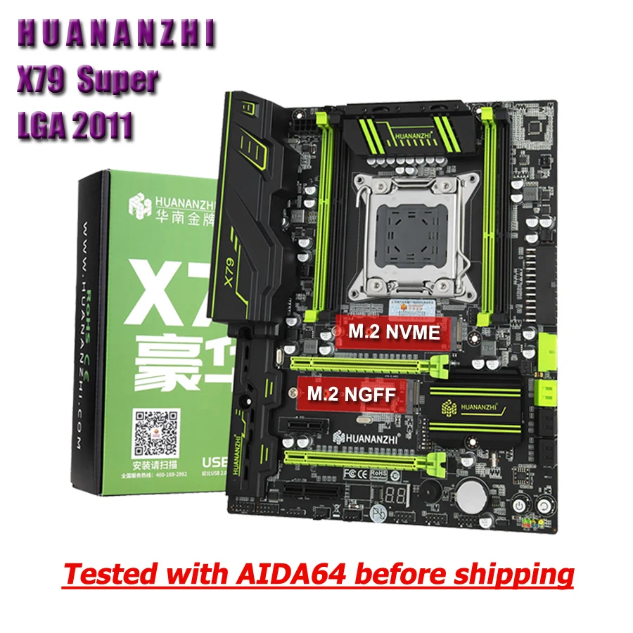 Игровая материнская плата HUANANZHI X79 LGA2011, с двумя слотами M.2 SSD, DDR3, четырехканальная ОЗУ до 128 ГБ, RTL8111H Giga LAN
Игровая материнская плата HUANANZHI X79 LGA2011, с двумя слотами M.2 SSD, DDR3, четырехканальная ОЗУ до 128 ГБ, RTL8111H Giga LAN