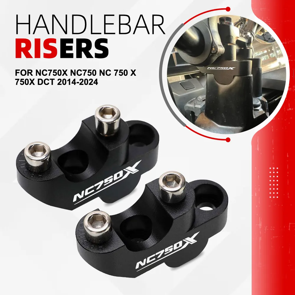 For Honda NC750X NC750 NC 750 X 750X DCT 2014 - 2023 2024 Handlebar Riser Motorcycle Accessories Riser Lifting Handlebar Clamp
For Honda NC750X NC750 NC 750 X 750X DCT 2014 - 2023 2024 Handlebar Riser Motorcycle Accessories Riser Lifting Handlebar Clamp