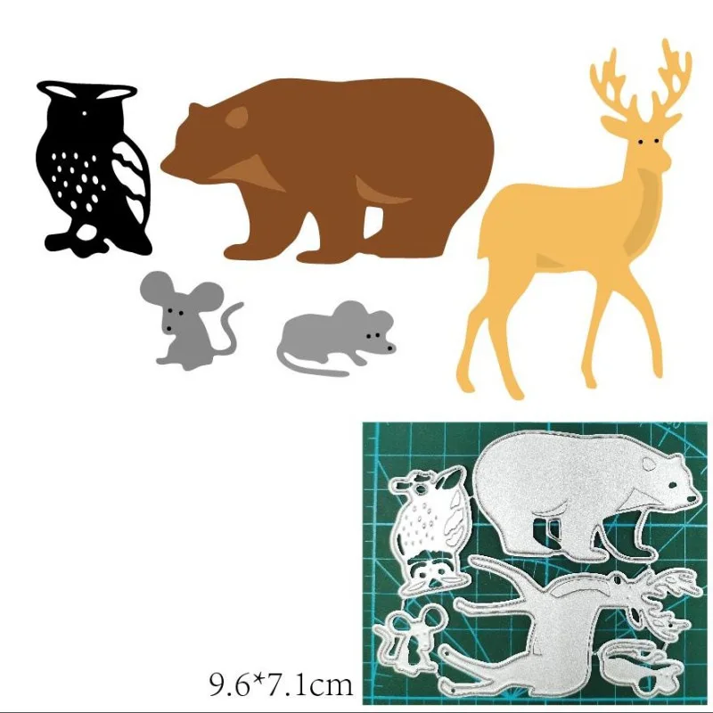 Animal metal cutting dies mold Scrapbooking paper craft knife mould blade punch template Embossing stencil 1PCS
Animal metal cutting dies mold Scrapbooking paper craft knife mould blade punch template Embossing stencil 1PCS