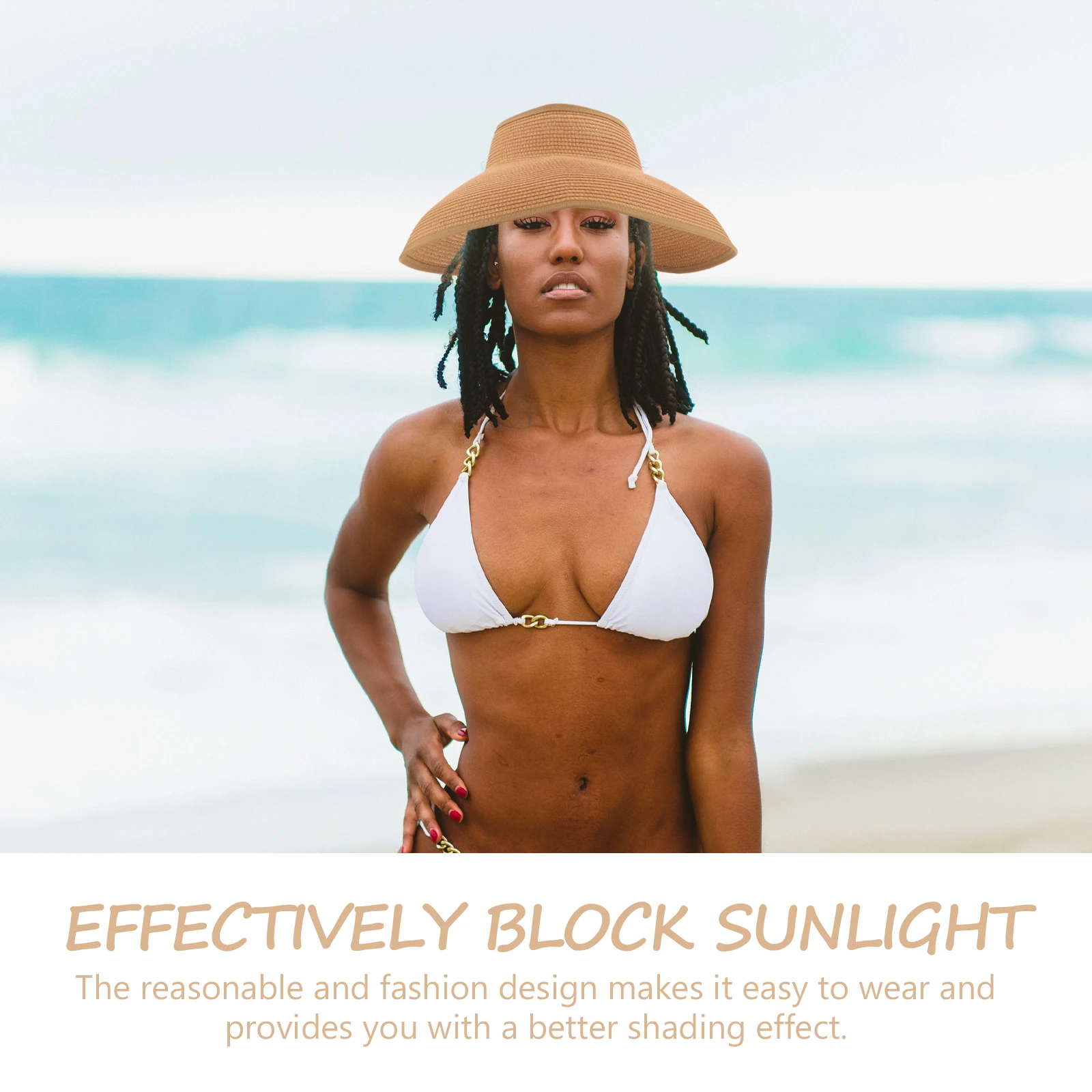 Wide Brim Sun Hat Adjustable Foldable Travel Beach Hat for Women Summer Hats Deep Brown M 56 58cm Sunshade Hollow Durable
Wide Brim Sun Hat Adjustable Foldable Travel Beach Hat for Women Summer Hats Deep Brown M 56 58cm Sunshade Hollow Durable