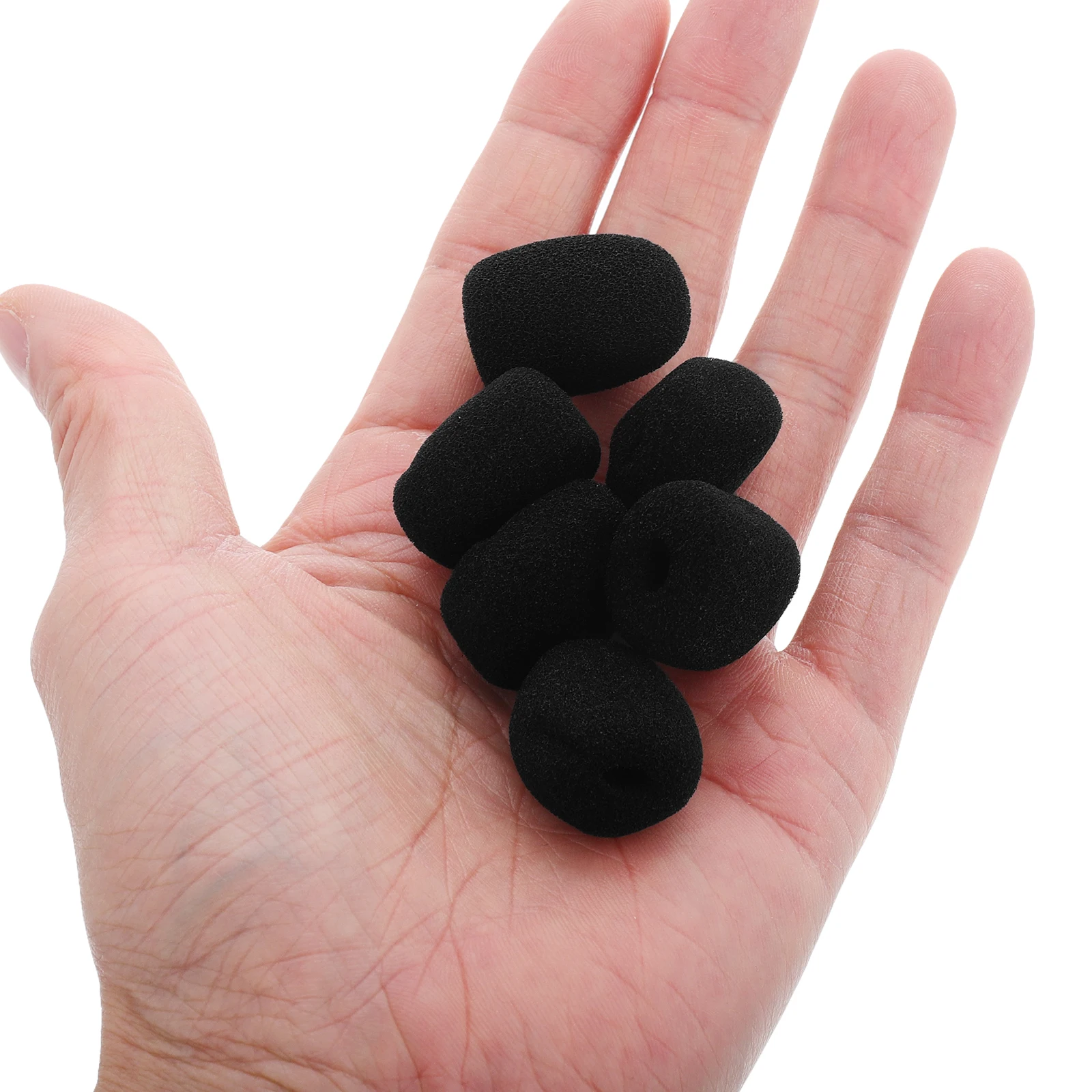 6Pcs Mini Windscreen Foam Cover Protector for Lavalier Lapel Microphone Wireless Headset Mic for Interviews Recordings Meetings
6Pcs Mini Windscreen Foam Cover Protector for Lavalier Lapel Microphone Wireless Headset Mic for Interviews Recordings Meetings