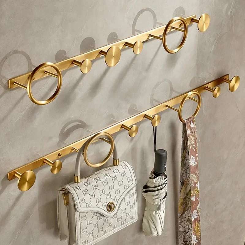Golden Wall Mounted Clothes Rack Drying Hanging Bathroom Modern Clothes Stand Metal Nordic Perchero Pared Furniture Living Room
Golden Wall Mounted Clothes Rack Drying Hanging Bathroom Modern Clothes Stand Metal Nordic Perchero Pared Furniture Living Room