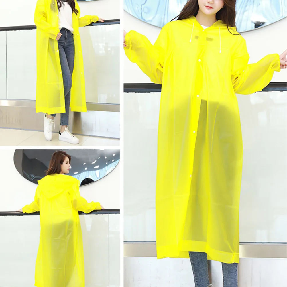 3Pcs Thickened Adult Raincoat Lightweight Waterproof Eva Hood Elastic Cuffs Outdoor Travel Hiking Fishing Adult Raincoat
3Pcs Thickened Adult Raincoat Lightweight Waterproof Eva Hood Elastic Cuffs Outdoor Travel Hiking Fishing Adult Raincoat