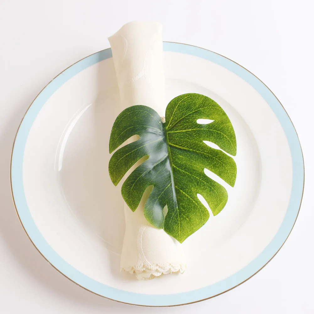 6pcs Simulation green turtle back leaf napkin ring napkin ring napkin buckle model room party table decoration
6pcs Simulation green turtle back leaf napkin ring napkin ring napkin buckle model room party table decoration
