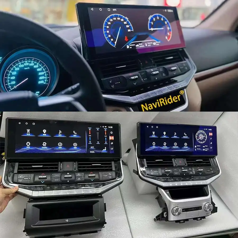 16.3 inch Android 14 Video for TOYOTA Land Cruiser 200 LC200 LC300 Upgrade 2023 wireless charging Multimedia Stereo Qled Screen
16.3 inch Android 14 Video for TOYOTA Land Cruiser 200 LC200 LC300 Upgrade 2023 wireless charging Multimedia Stereo Qled Screen