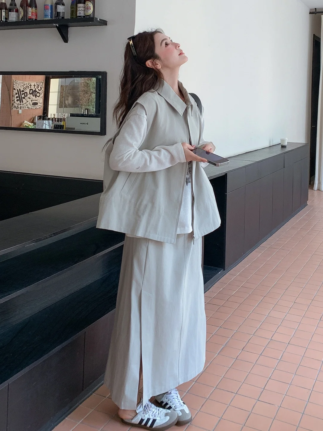 Casual Green Khaki Vest High Waist Skirt Set Women's 2026 Spring New Style Simple Two-Piece Set Workwear Fashion Trend
Casual Green Khaki Vest High Waist Skirt Set Women's 2026 Spring New Style Simple Two-Piece Set Workwear Fashion Trend