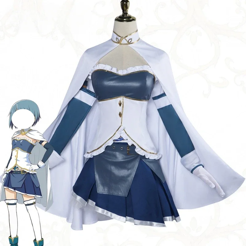 Anime Magical Girl Cosplay Costume Puella Magi Madoka Magica Miki Sayaka Cos Outfits Halloween Carnival Party Dress for Women
Anime Magical Girl Cosplay Costume Puella Magi Madoka Magica Miki Sayaka Cos Outfits Halloween Carnival Party Dress for Women