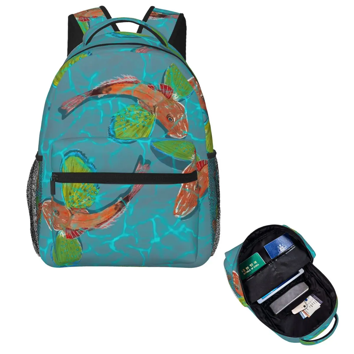 Fish, Sea, Summer Student Backpack School Bag Hiking Travel Daypack for Men Women Fashion Bookbag Shoulder Bags
Fish, Sea, Summer Student Backpack School Bag Hiking Travel Daypack for Men Women Fashion Bookbag Shoulder Bags