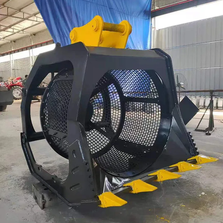 Rotary Excavator Screening Bucket Hydraulic Sieve Sifter Shaker Skeleton Attachment For Wet Soil Compost And Aggregate Screening
Rotary Excavator Screening Bucket Hydraulic Sieve Sifter Shaker Skeleton Attachment For Wet Soil Compost And Aggregate Screening