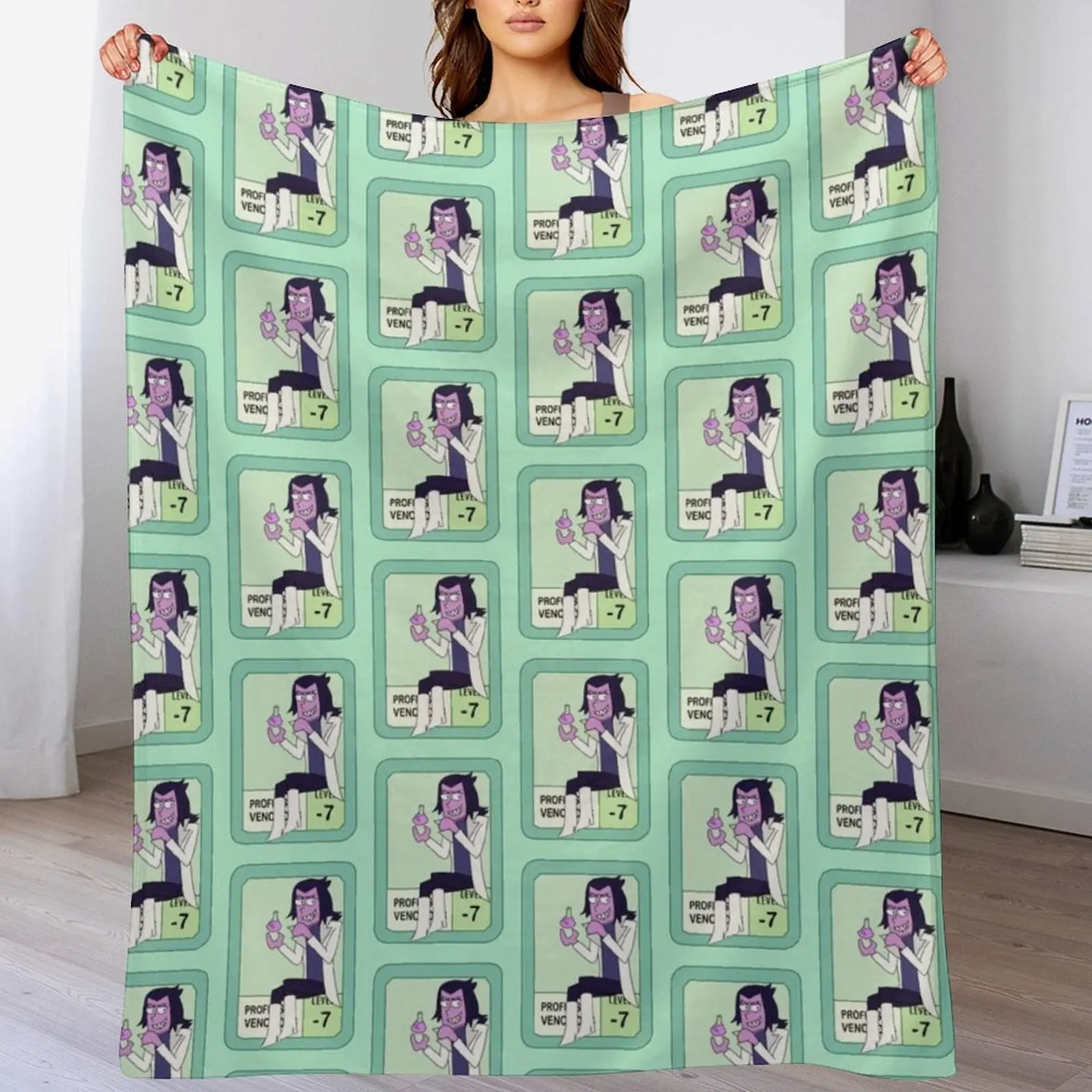 Professor Venomous Pow Card Throw Blanket Warm Flannel Blanket for Couch Chair Bedroom
Professor Venomous Pow Card Throw Blanket Warm Flannel Blanket for Couch Chair Bedroom