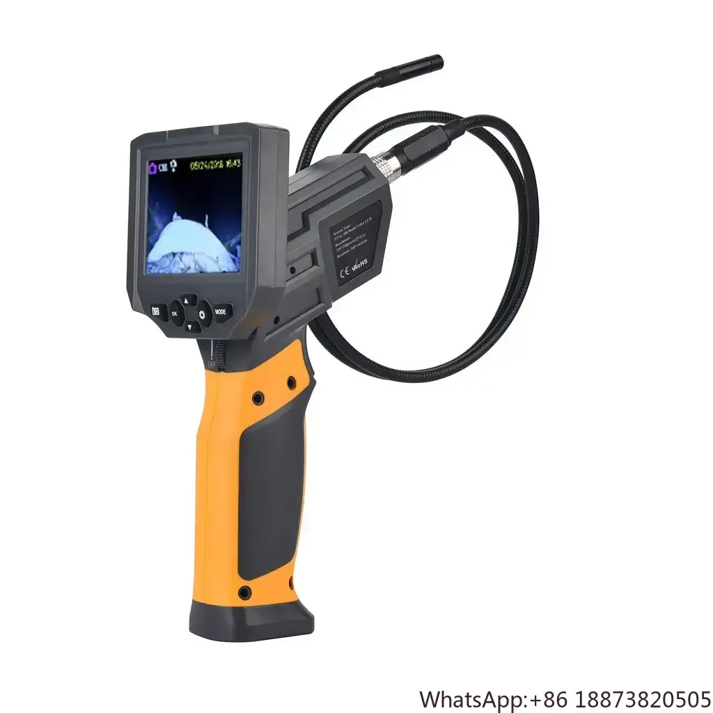 IP68 Waterproof 37/51mm Dual Lens 360 Degree Rotation Underwater Drainage Pipe Inspection Borescope Pan And Tilt
IP68 Waterproof 37/51mm Dual Lens 360 Degree Rotation Underwater Drainage Pipe Inspection Borescope Pan And Tilt
