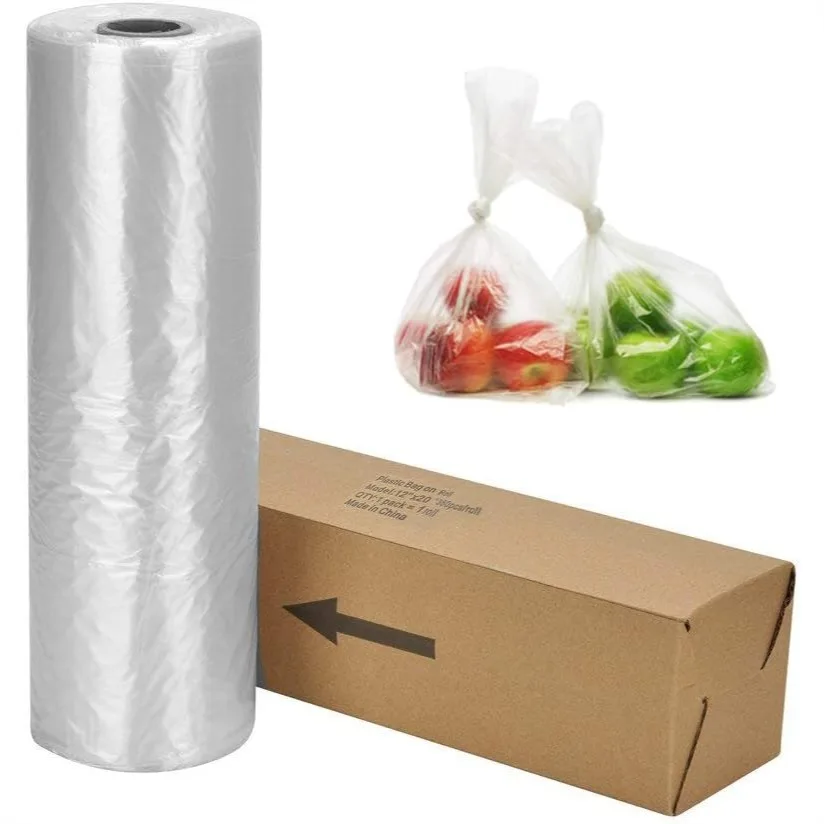 Clear Plastic Produce Bags on a Roll 14" x 20", 350 Bags for Food Storage, Pets, Diapers
Clear Plastic Produce Bags on a Roll 14" x 20", 350 Bags for Food Storage, Pets, Diapers