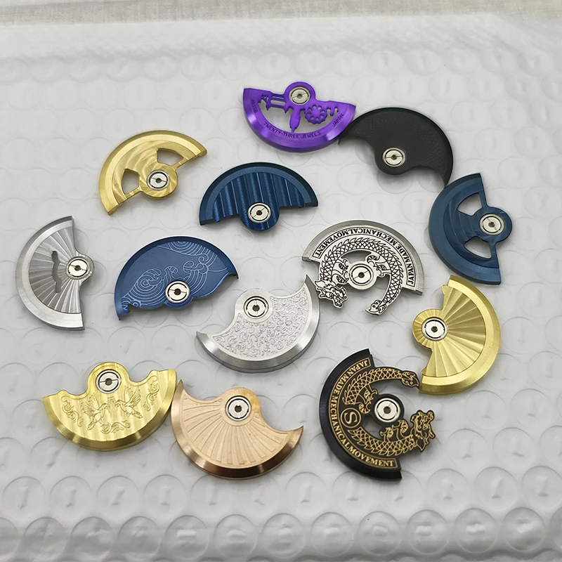 NH35 Automatic Hammer Rotor Fit 4R 6R 7S NH34 NH36 NH38 NH70 Movement Pendulum Weight Mechanical Watch Parts Refit
NH35 Automatic Hammer Rotor Fit 4R 6R 7S NH34 NH36 NH38 NH70 Movement Pendulum Weight Mechanical Watch Parts Refit