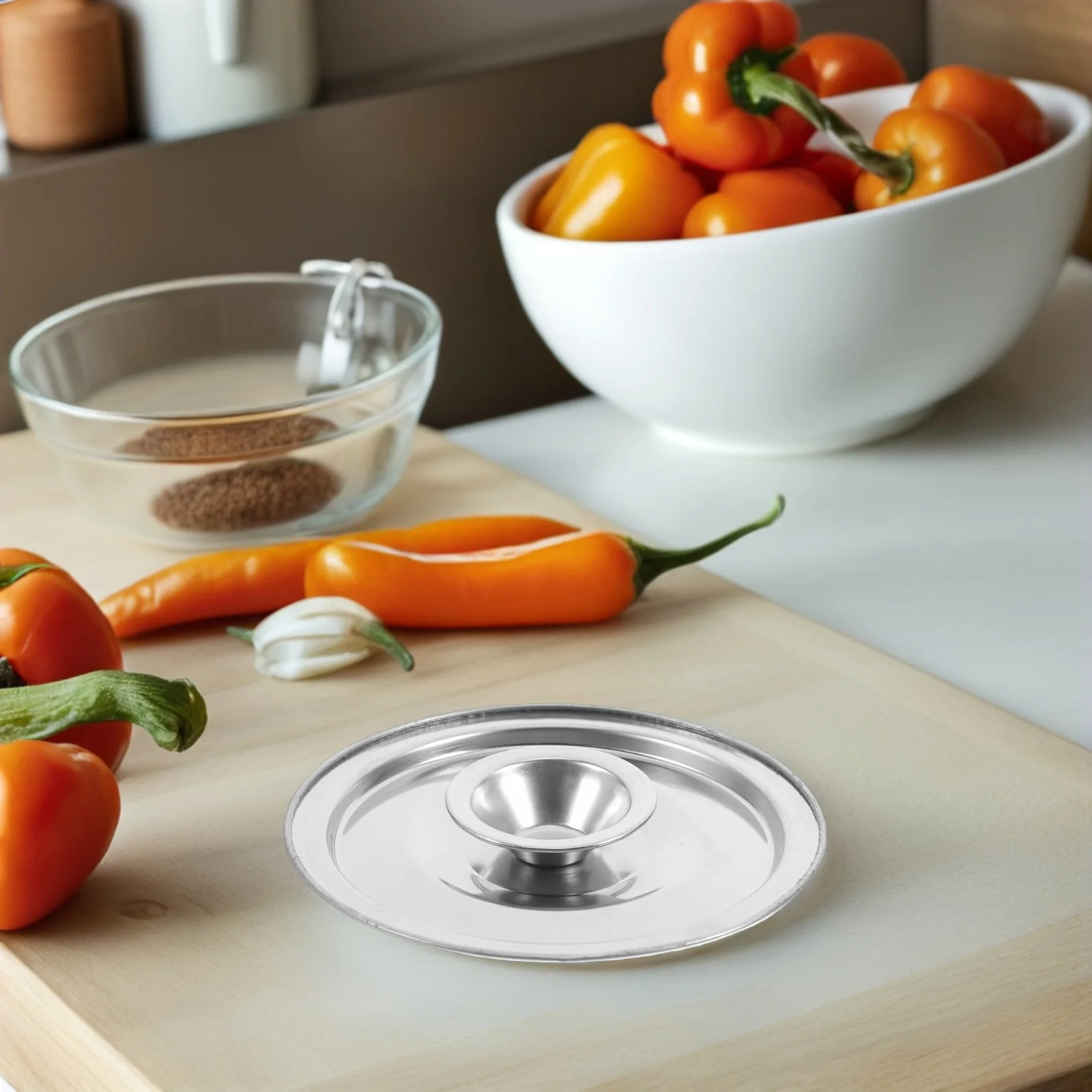 2Pcs Stainless Steel Grease Container Lids Spill Proof Oil Pot Cover Metal Seasoning Jar Lid Kitchen Supplies Reusable
2Pcs Stainless Steel Grease Container Lids Spill Proof Oil Pot Cover Metal Seasoning Jar Lid Kitchen Supplies Reusable