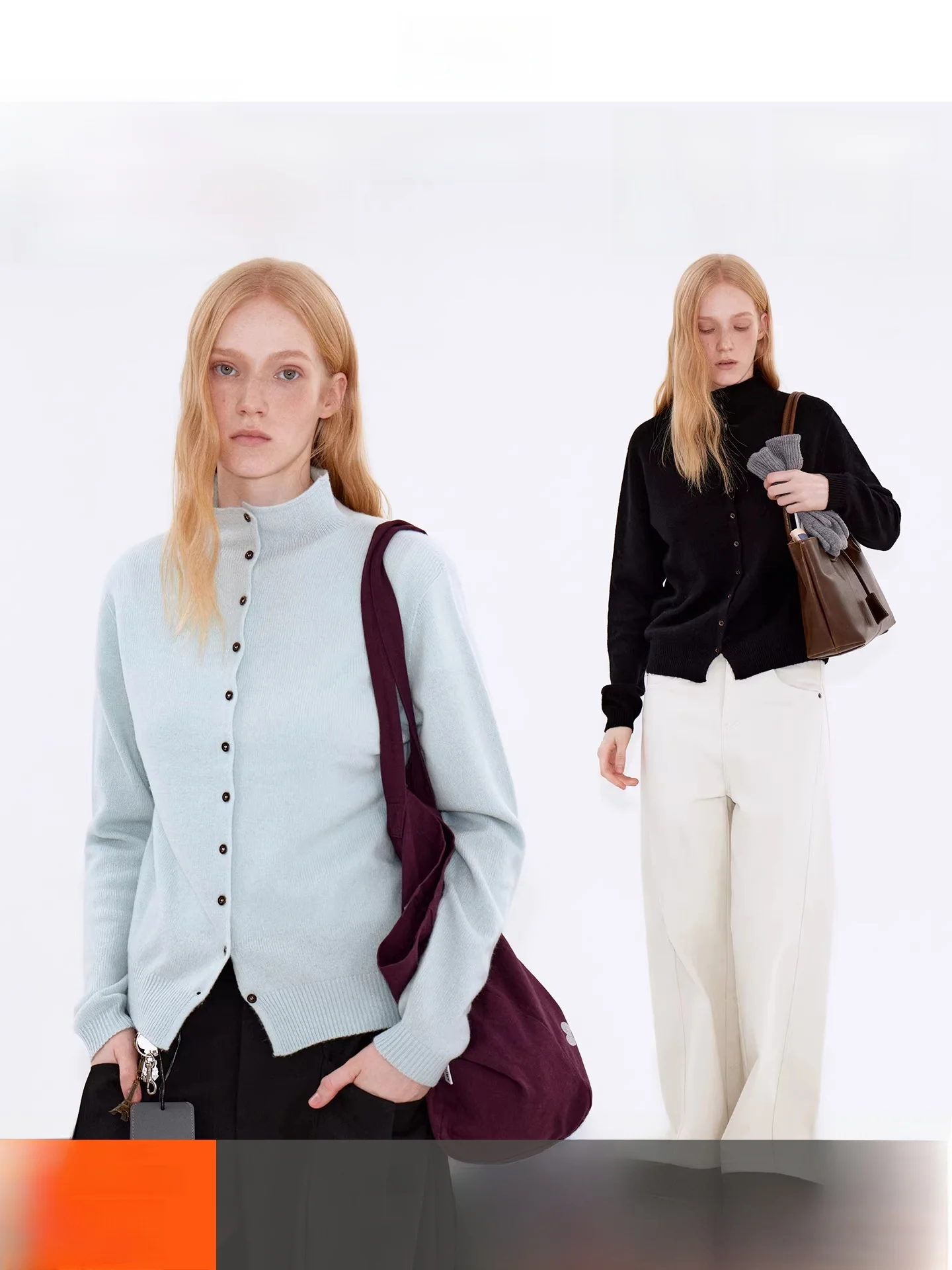 Fano Cloud Sensation Warm Fce 90 Wool Loose Fit Open Cardigan Women's Top Casual Sle Long Sve High Collar Knitted Swe...
Fano Cloud Sensation Warm Fce 90 Wool Loose Fit Open Cardigan Women's Top Casual Sle Long Sve High Collar Knitted Swe...