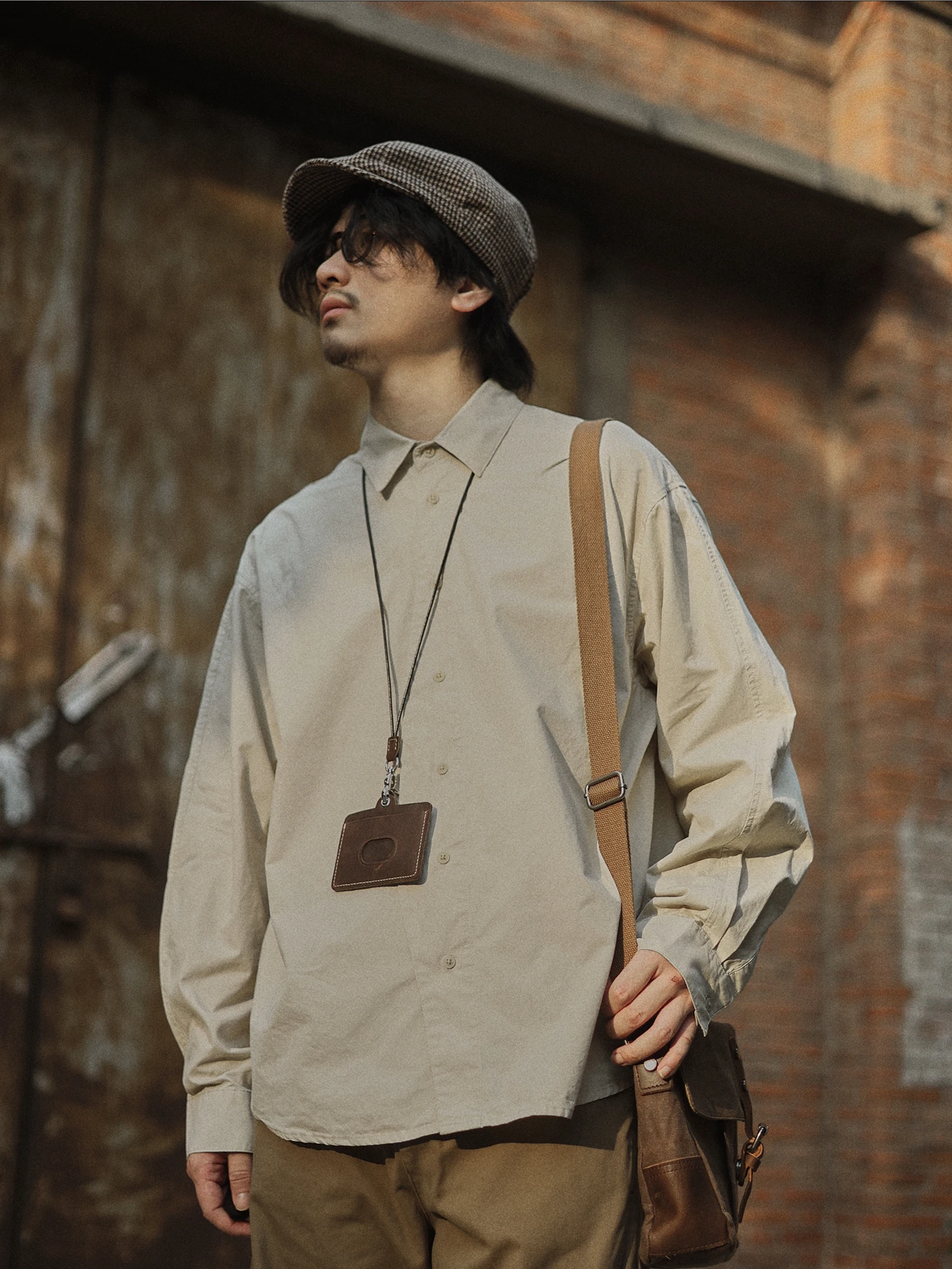 Youthful Men's Cotton Shirt Asymmetric Design Loose Fit Blade Sleeve Japanese Style Retro Commuting Outerwear Breathable Long...
Youthful Men's Cotton Shirt Asymmetric Design Loose Fit Blade Sleeve Japanese Style Retro Commuting Outerwear Breathable Long...