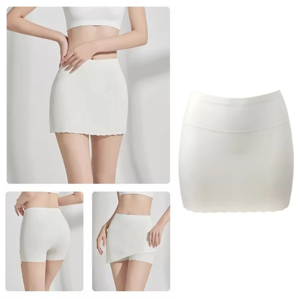 Double-layer Women's Leggings Solid Color Seamless Flat Angle Safety Pants Thin Capris Skinny High Waist Underwear Skirt Inside
Double-layer Women's Leggings Solid Color Seamless Flat Angle Safety Pants Thin Capris Skinny High Waist Underwear Skirt Inside