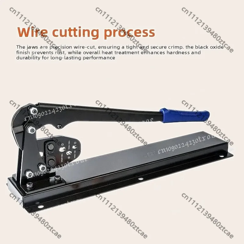 Professional Copper Cable Lug Crimping Tool for U Type Wire Connectors 5-200A Open Barrel Terminal
Professional Copper Cable Lug Crimping Tool for U Type Wire Connectors 5-200A Open Barrel Terminal