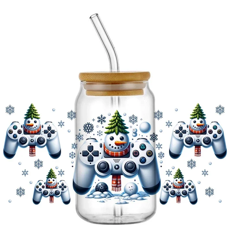 Christmas Game Controller Pattern Printed For DIY Glass Ceramic Metal Leather 3D UV DTF Transfers Stickers 16oz Cup Wrap
Christmas Game Controller Pattern Printed For DIY Glass Ceramic Metal Leather 3D UV DTF Transfers Stickers 16oz Cup Wrap