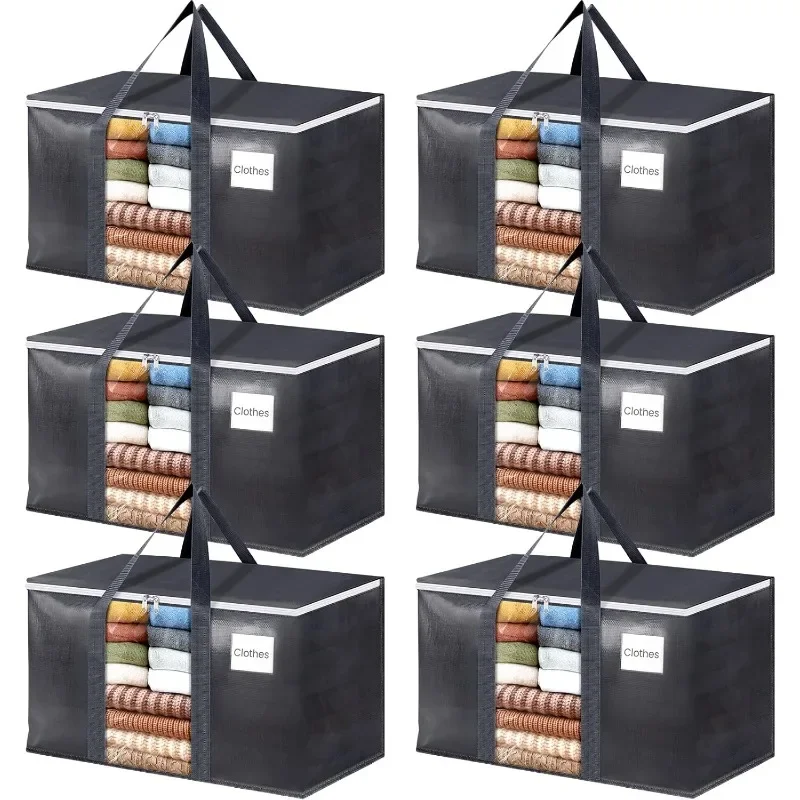 Extra Large Moving Bags with Visible PVC Window, Lightweight but Durable Storage Bags with Reinforced Handles
Extra Large Moving Bags with Visible PVC Window, Lightweight but Durable Storage Bags with Reinforced Handles