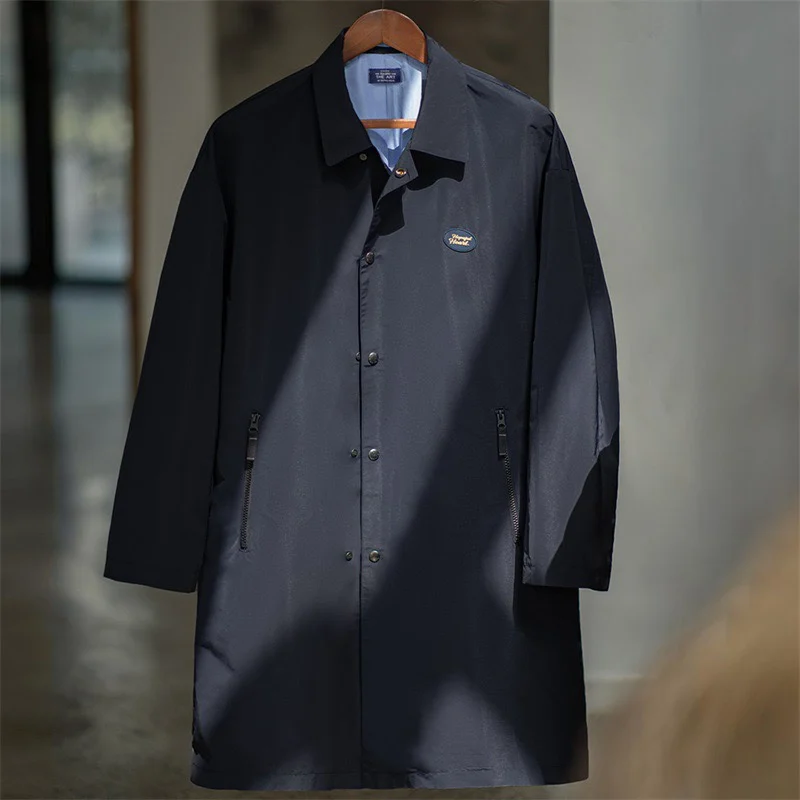 Maden Workwear American Retro Windbreaker Stand Collar Mid-Length Men's Coat Autumn Windbreaker Outerwear
Maden Workwear American Retro Windbreaker Stand Collar Mid-Length Men's Coat Autumn Windbreaker Outerwear