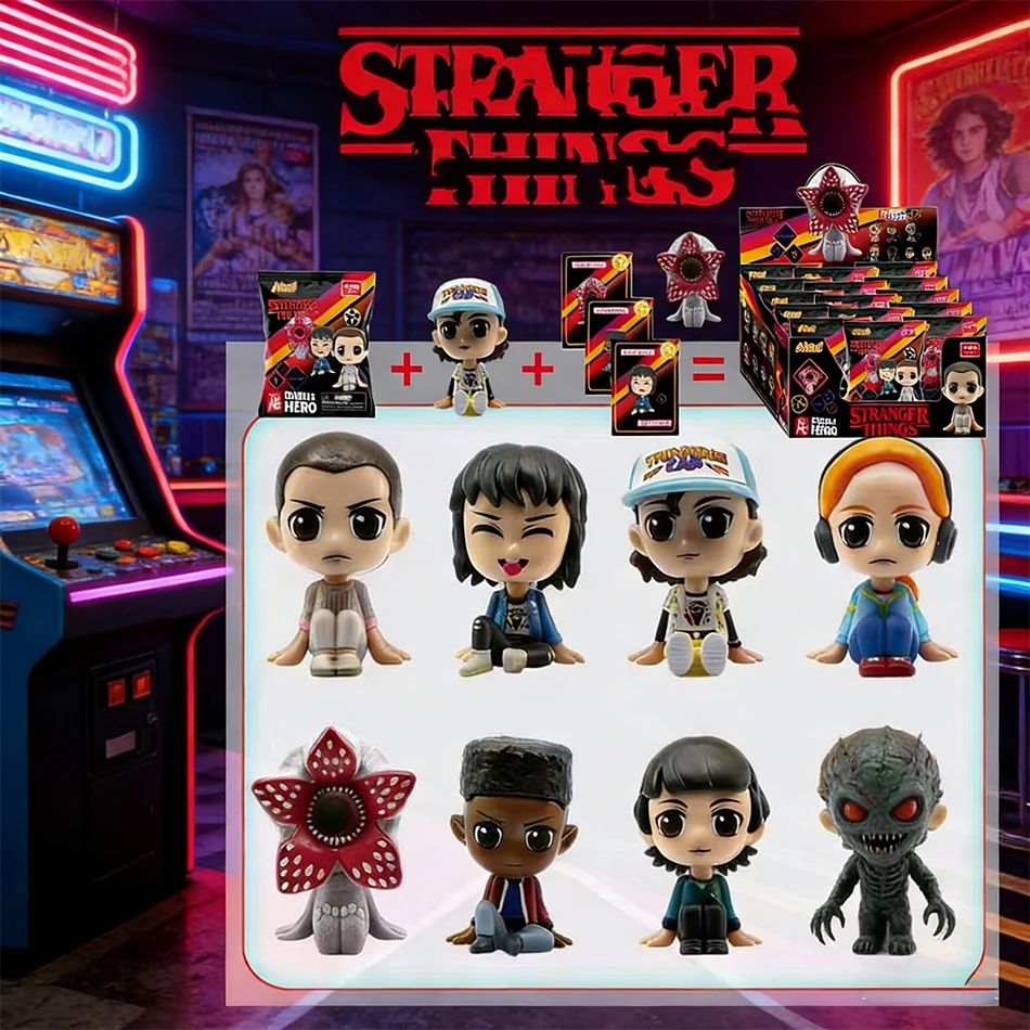 New Stranger 24Pcs Things Demogorgon Steve Robin Keychain Toy Vinyl Figure Pocket Things Keychain Model Toys
New Stranger 24Pcs Things Demogorgon Steve Robin Keychain Toy Vinyl Figure Pocket Things Keychain Model Toys 