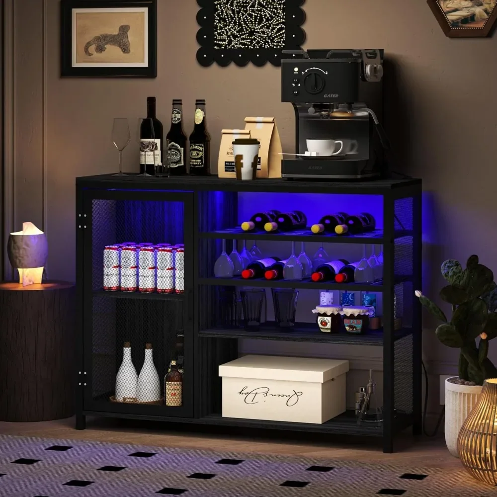 43.31X13.78X32.87Inch Wine Cabinet with Wine Rack, Glass Holder, Wines Rack Table for Home Dining Room, Freestanding Bar Cabinet
43.31X13.78X32.87Inch Wine Cabinet with Wine Rack, Glass Holder, Wines Rack Table for Home Dining Room, Freestanding Bar Cabinet