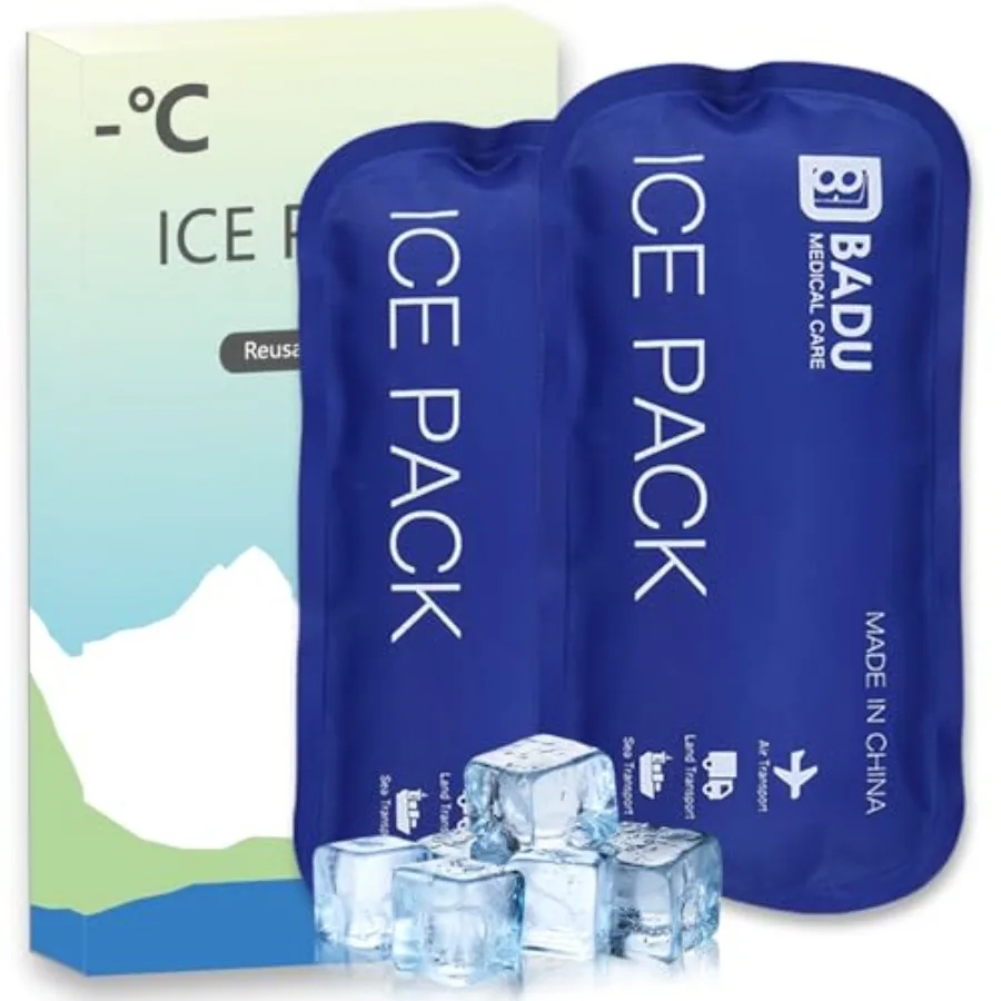 TSA Approved Ice Packs for Insulin Cooler Travel Case, Pack of 2 180g *2,Reusable Cooler Ice Packs, 8-24H Long Cooling, Suitabl
TSA Approved Ice Packs for Insulin Cooler Travel Case, Pack of 2 180g *2,Reusable Cooler Ice Packs, 8-24H Long Cooling, Suitabl