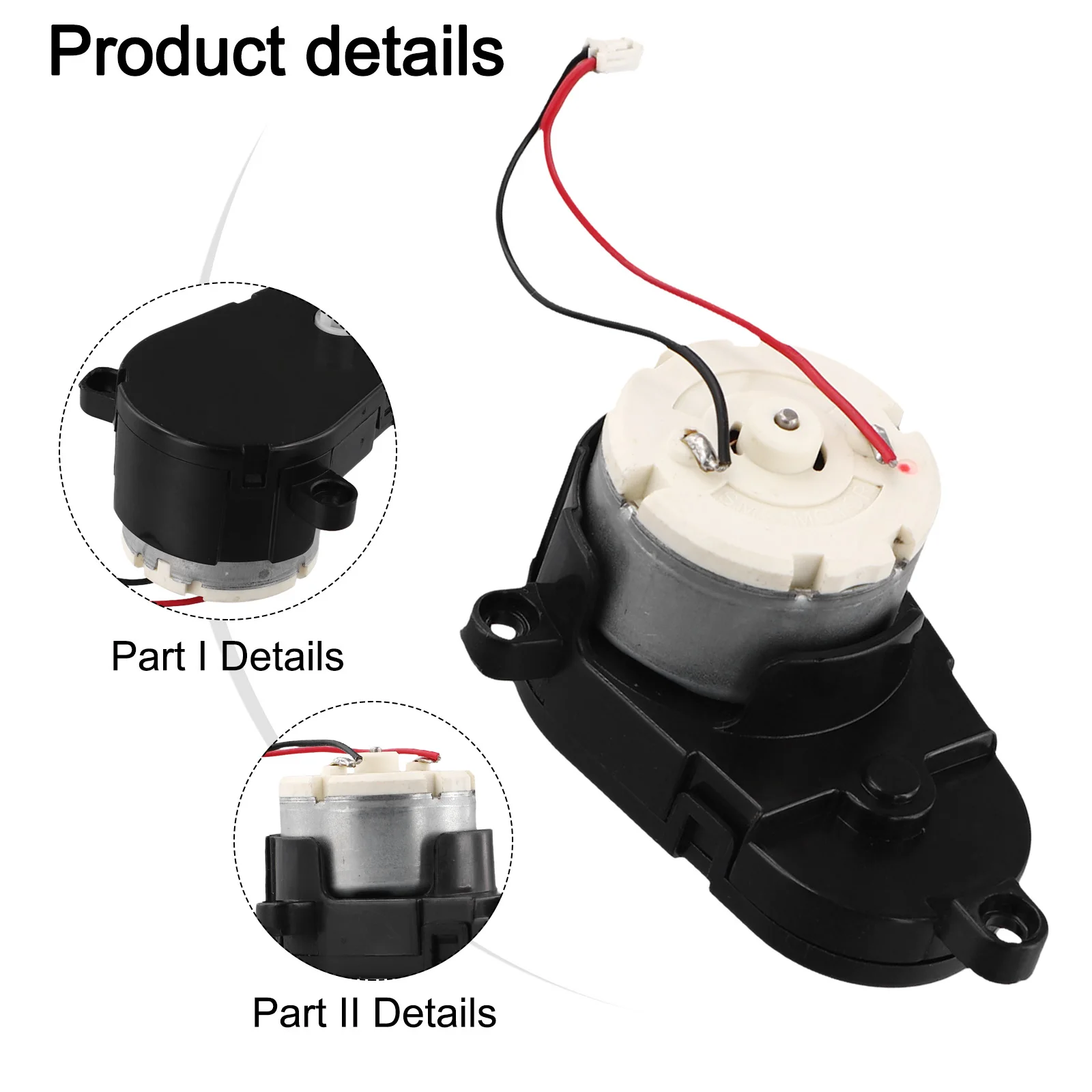 Enhanced Cleaning Efficiency and Results with Side Brush Motor Engine for BG800 BG750 BG700 BG600 MAX Robot Vacuum
Enhanced Cleaning Efficiency and Results with Side Brush Motor Engine for BG800 BG750 BG700 BG600 MAX Robot Vacuum
