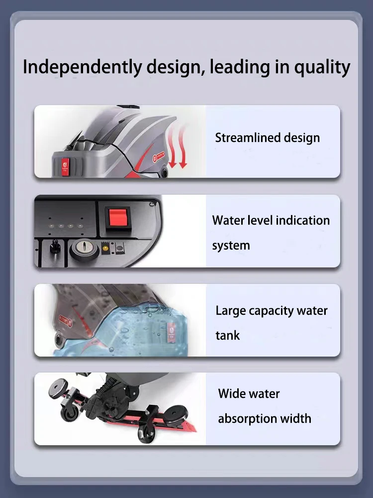 High Speed G5 Single Brush Cement Electric Grout Workshop Floor Scrubber
High Speed G5 Single Brush Cement Electric Grout Workshop Floor Scrubber