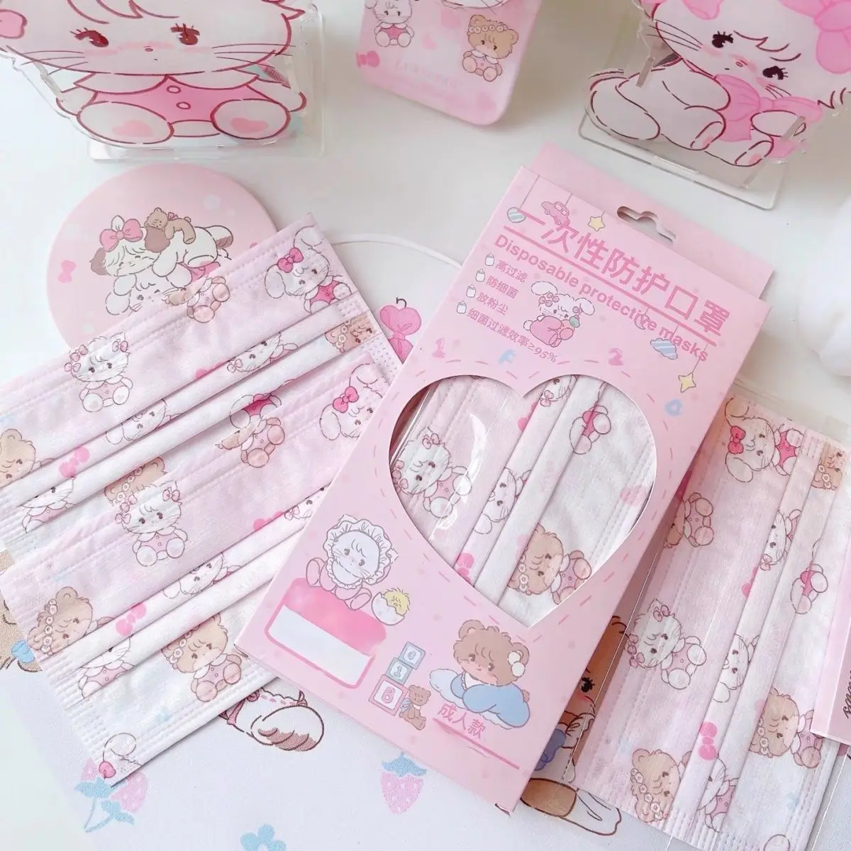50pcs Kawaii Mikko Cartoon Anime Cute Printed Mikko Masks Ins Dustproof Disposable Adult Cute Student Gifts Girls Toys
50pcs Kawaii Mikko Cartoon Anime Cute Printed Mikko Masks Ins Dustproof Disposable Adult Cute Student Gifts Girls Toys