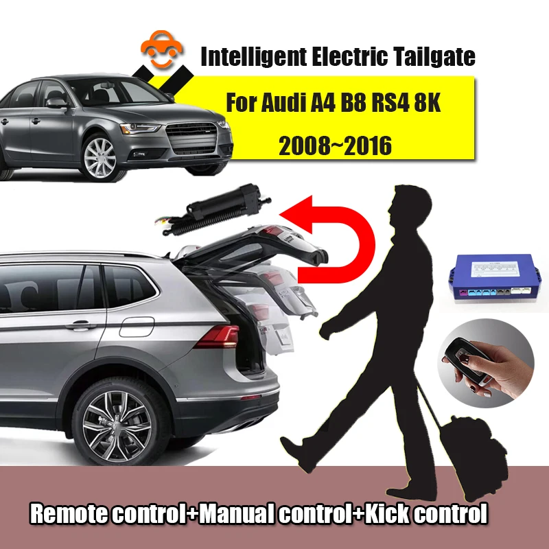 Car Power Trunk Lift Electric Hatch Tailgate Strut Auto Rear Door Actuator For Audi A4 B8 RS4 8K 2008~2016 Silently
Car Power Trunk Lift Electric Hatch Tailgate Strut Auto Rear Door Actuator For Audi A4 B8 RS4 8K 2008~2016 Silently