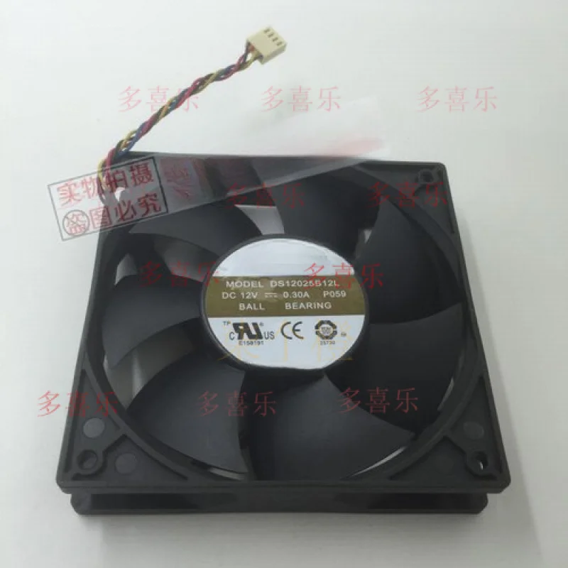 EE for AVC DS12025B12L P059 12025 12V 0.30A 4-wire PWM temperature control CPU fan
EE for AVC DS12025B12L P059 12025 12V 0.30A 4-wire PWM temperature control CPU fan