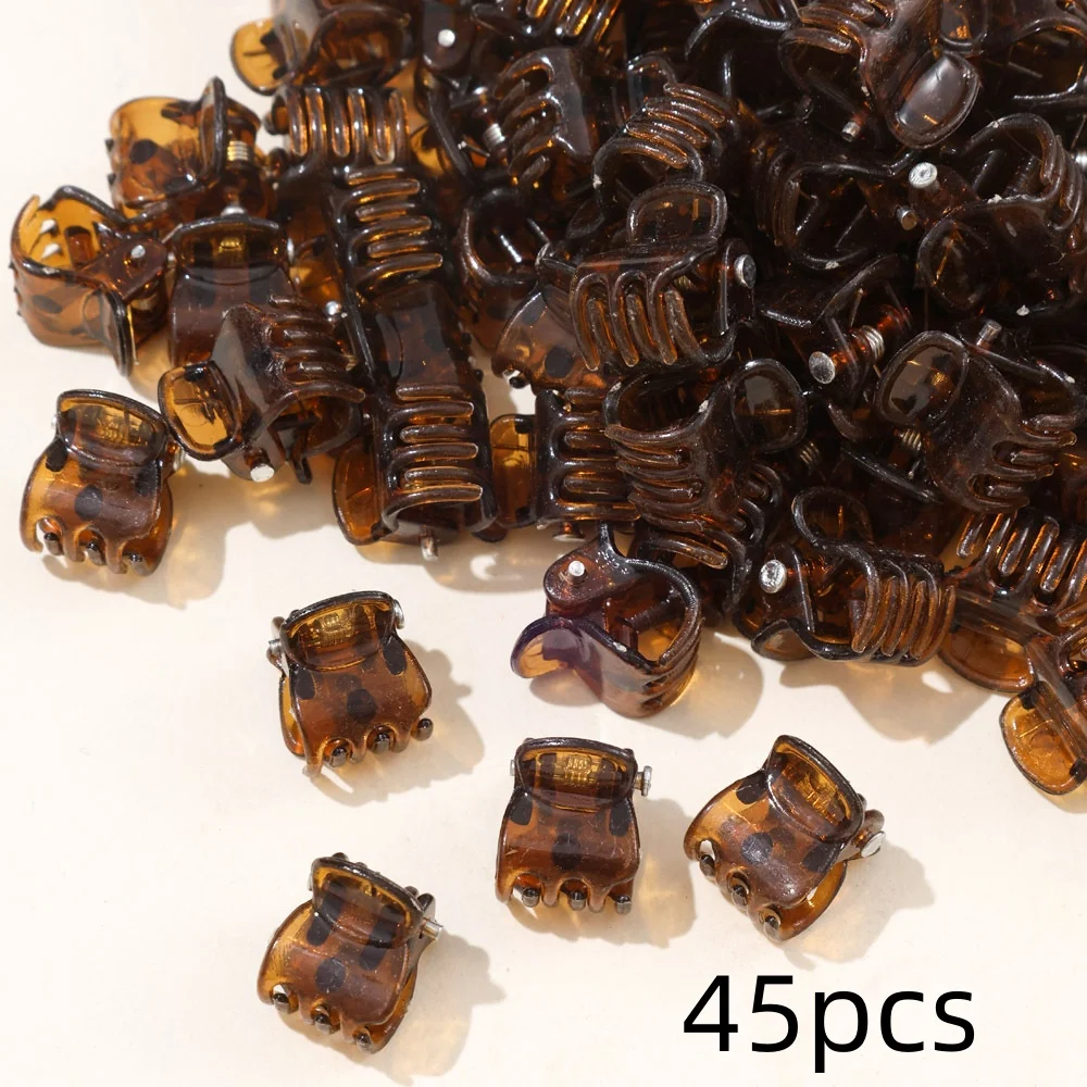 45 Black or Amber Mini Hair Clips—geometric Clips with A Strong Grip for Everyday Commuting
45 Black or Amber Mini Hair Clips—geometric Clips with A Strong Grip for Everyday Commuting