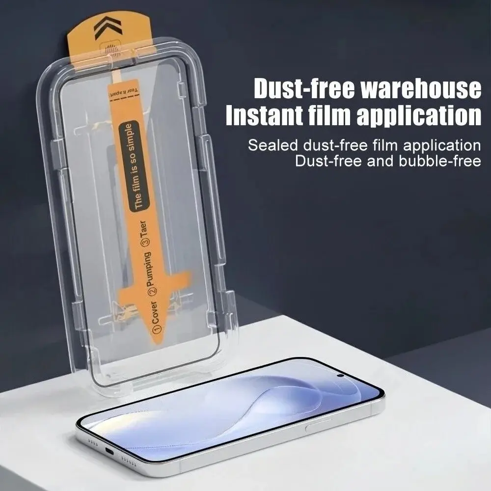 Auto-Dust Boxs Screen Protector For vivo X300 X200 FE X200T X100 Ultra X80 X90 Pro Dust Free Easy Install HD Tempered Glass Film
Auto-Dust Boxs Screen Protector For vivo X300 X200 FE X200T X100 Ultra X80 X90 Pro Dust Free Easy Install HD Tempered Glass Film