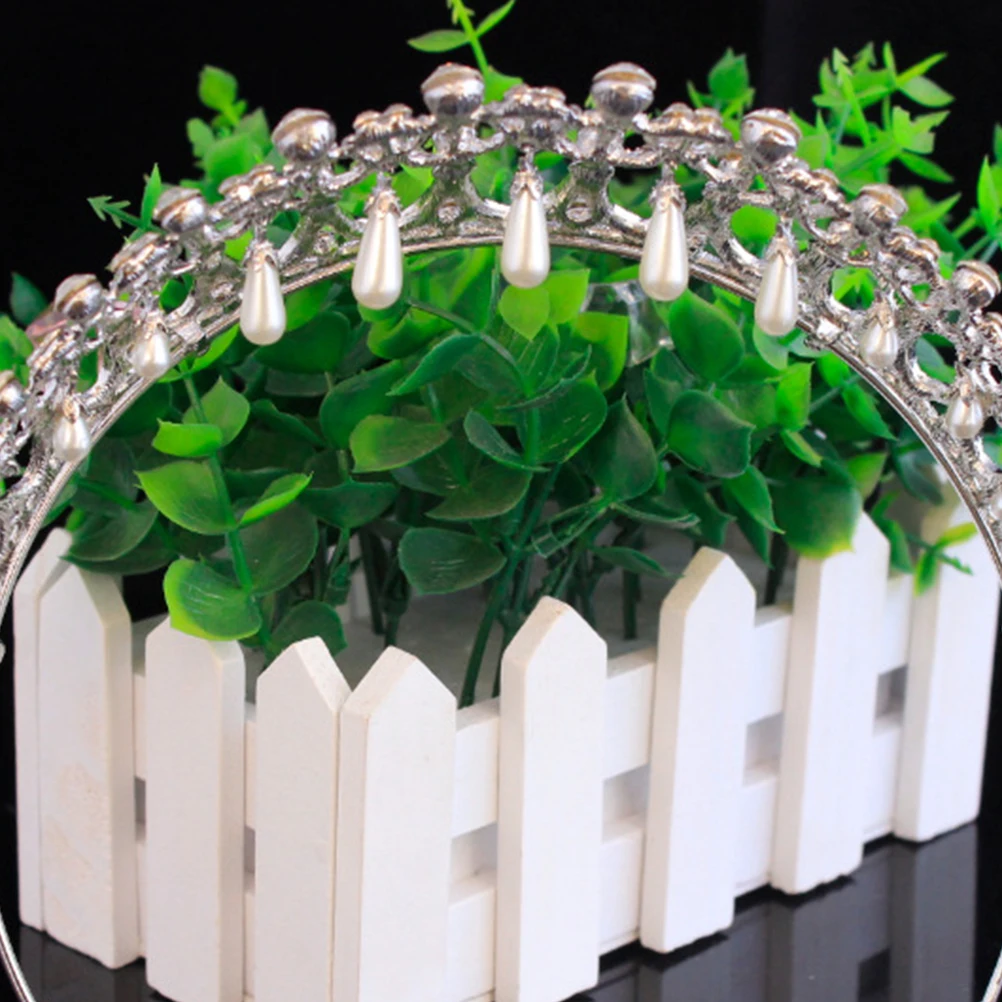 Pearl Bride Crown Rhinestone Tiara Elegant Bridal Hair Hoops Wedding Headwear Women Bridesmaid Hair Accessories
Pearl Bride Crown Rhinestone Tiara Elegant Bridal Hair Hoops Wedding Headwear Women Bridesmaid Hair Accessories