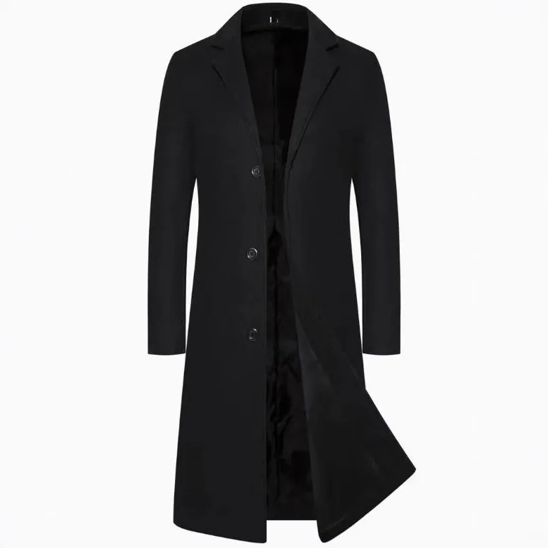 Casual Men's Long Tailored Cotton Jacket Spring Autumn Stylish Overcoat Thickened British Style Versatile Commute Windbreaker
Casual Men's Long Tailored Cotton Jacket Spring Autumn Stylish Overcoat Thickened British Style Versatile Commute Windbreaker