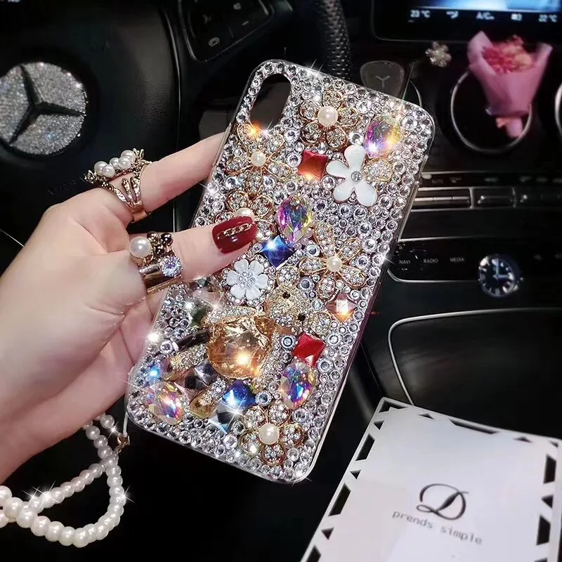 Luxury Bling Soft Phone Case Cover, Lovely Bear Rhinestones Diamonds,For Huawei P30 Pro P30 P50 Lite P40 For Honor 8X MAX Capa
Luxury Bling Soft Phone Case Cover, Lovely Bear Rhinestones Diamonds,For Huawei P30 Pro P30 P50 Lite P40 For Honor 8X MAX Capa