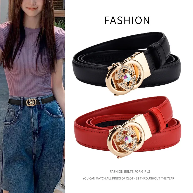 2025 New Popular Women's Belt Korean Version of Simple Casual Versatile Automatic Buckle Women's Belt Rhinestone Decorative Belt
2025 New Popular Women's Belt Korean Version of Simple Casual Versatile Automatic Buckle Women's Belt Rhinestone Decorative Belt