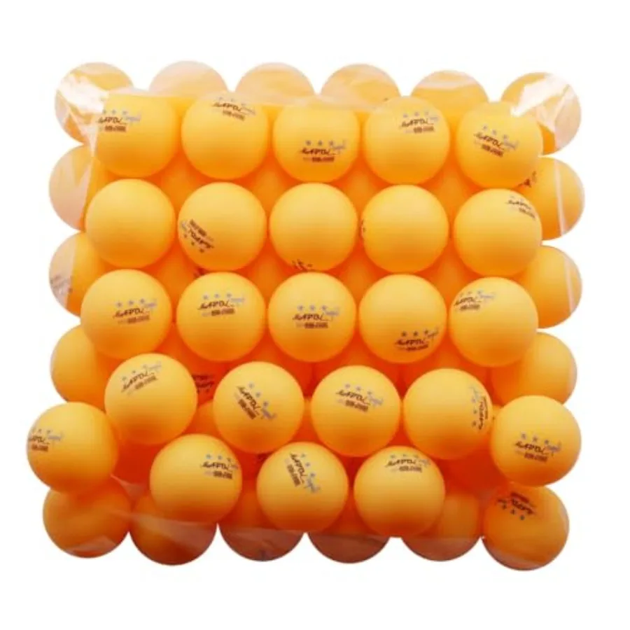 50- Pack Orange 3-Star Premium Ping Pong Balls Bulk, Advanced Training Table Tennis Ball
50- Pack Orange 3-Star Premium Ping Pong Balls Bulk, Advanced Training Table Tennis Ball