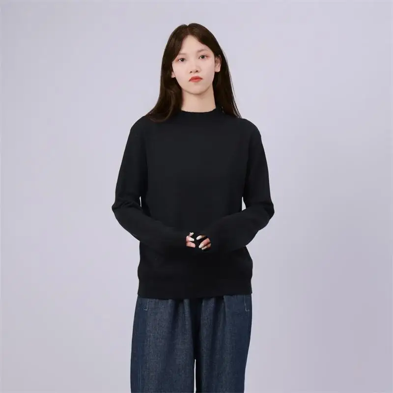 Women's Classic Color Knitwear f High Collar Base Layer Inner Wear Long Sve Fce Autumn Winter New Sle
Women's Classic Color Knitwear f High Collar Base Layer Inner Wear Long Sve Fce Autumn Winter New Sle