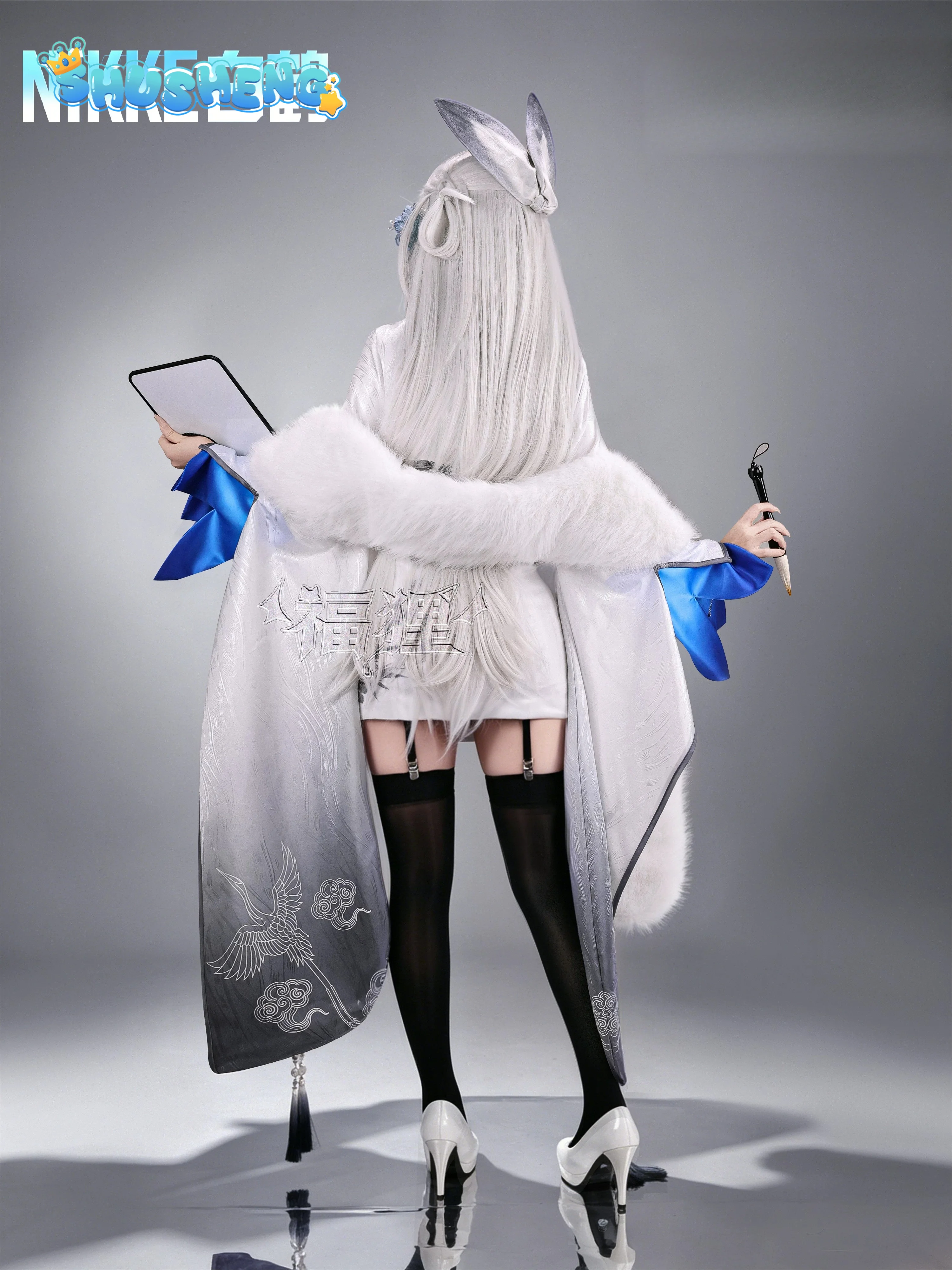 Game Goddess of Victory Snow Crane Cosplay Costume NIKKE Women Halloween Role Play Chinese style elegant cheongsam cloak socks
Game Goddess of Victory Snow Crane Cosplay Costume NIKKE Women Halloween Role Play Chinese style elegant cheongsam cloak socks