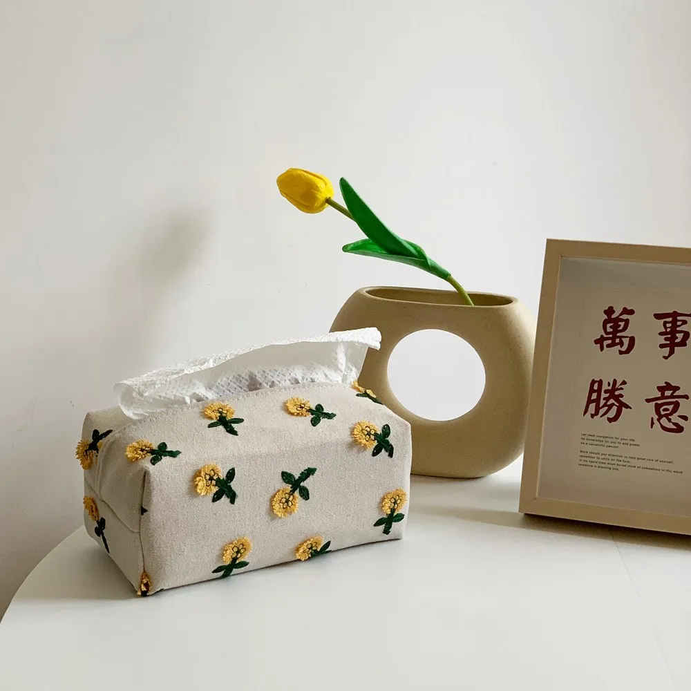 Japanese Style Small Flower Tissue Box, Light Luxury Drawing Paper Box, Model Room, Living Room, Dining Room Decoration
Japanese Style Small Flower Tissue Box, Light Luxury Drawing Paper Box, Model Room, Living Room, Dining Room Decoration