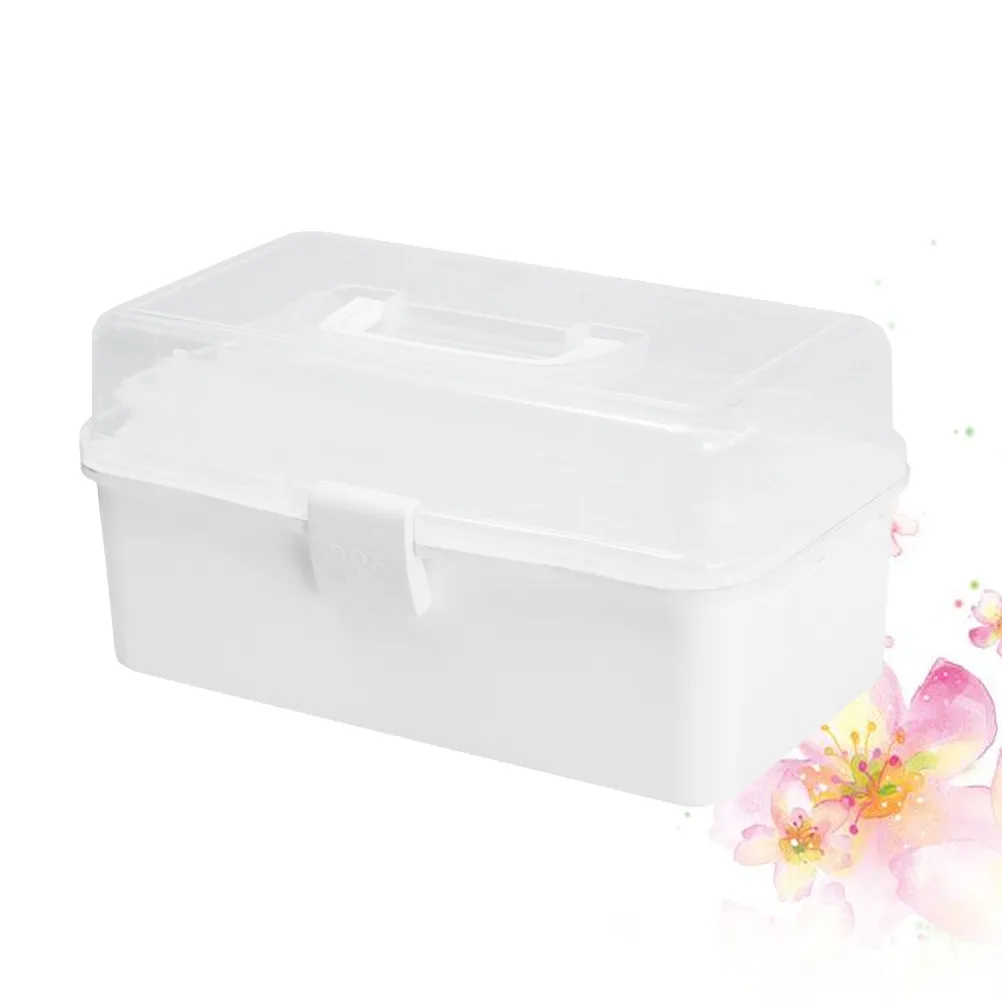 Multi Functional Medicine Chest Storage Box Large Size Portable First Aid Kit with Proof Lock Clear Cover Easy
Multi Functional Medicine Chest Storage Box Large Size Portable First Aid Kit with Proof Lock Clear Cover Easy