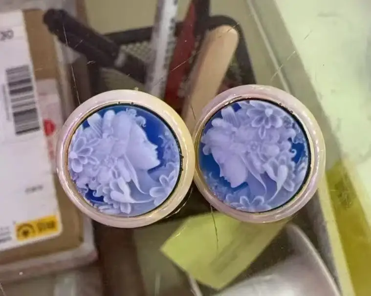 Customize,Only Blue Agate Left and Right
Customize,Only Blue Agate Left and Right