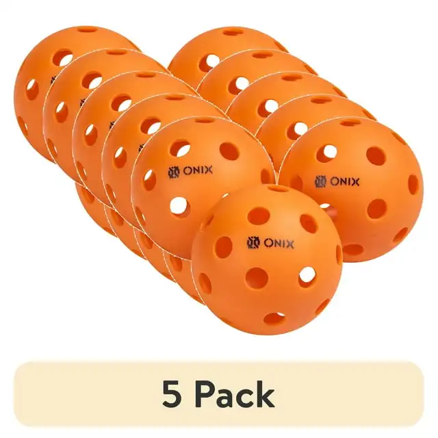 (Paquete de 5) Pelotas de Interior Pure Recruit by ONIX Pickleball (Naranja, Paquete de 3), Nuevas, 2.5 lb
(Paquete de 5) Pelotas de Interior Pure Recruit by ONIX Pickleball (Naranja, Paquete de 3), Nuevas, 2.5 lb