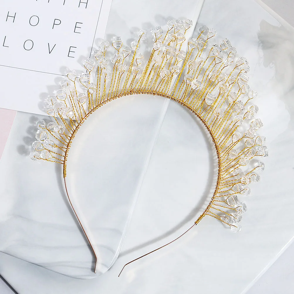 Crystal Crown Headb Women Hairb Bridal Accessories Wedding Headdress Banquet Fashion Chic Party Hair Decor Delicate
Crystal Crown Headb Women Hairb Bridal Accessories Wedding Headdress Banquet Fashion Chic Party Hair Decor Delicate