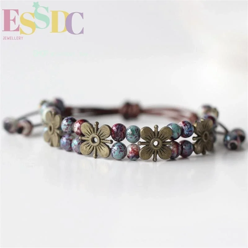 Four-leaf Clover Hand-woven Bead Chain Bronze Ethnic Style Girlfriends Bracelet Leaf Jewelry Wholesale
Four-leaf Clover Hand-woven Bead Chain Bronze Ethnic Style Girlfriends Bracelet Leaf Jewelry Wholesale